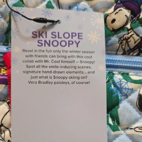 Snoopy Quilted Crossbody Bag - Multicolor - Picture 7 of 9